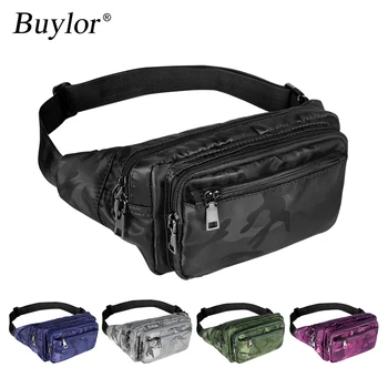 

Buylor Belt Bag Men Sports Waist Pack Hot Bum Bag Camouflage Waist Bag Fanny Pack Unisex Bum Bag Waterproof Phone Wallet Pouch