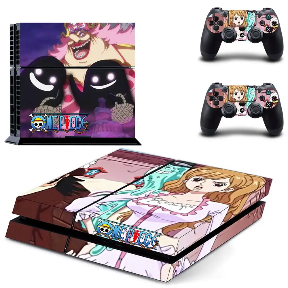 DPTM1961 One piece Luffy PS4 наклейка s Play station 4 кожа PS 4 наклейка Наклейки Обложка для playstation 4 PS4 консоль и контроллер Кожа винил - Цвет: DPTM1961