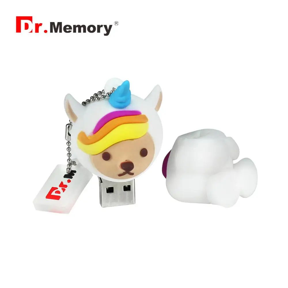Рождественский подарок для детей, USB флеш-накопитель с мишкой Тедди, 16 ГБ, 32 ГБ, флешка, 4 ГБ, 8 ГБ, 64 ГБ, 128 ГБ, флеш-накопитель с мультипликационным принтом, карта памяти, u-диск