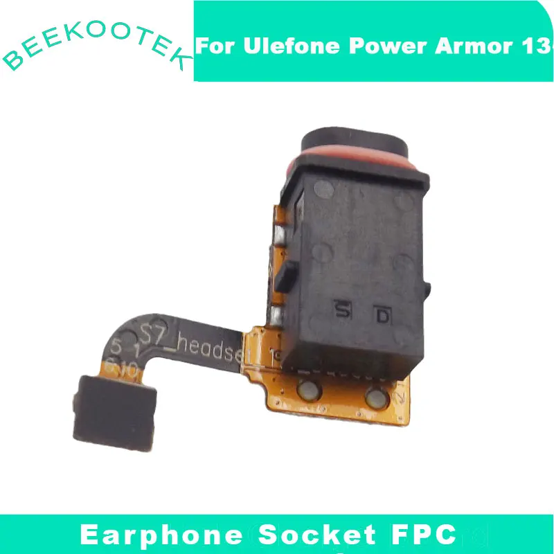

New Original Power Armor 13 Earphone Socket FPC Repair Replacement Accessories For Ulefone Power Armor 13 6.81Inch Smart Phone