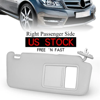 

Passenger Right SUN VISOR For TOYOTA 2009 2010 2011 2012 2013 2014 2015 2016 VENZA WITH SUNROOF AMA