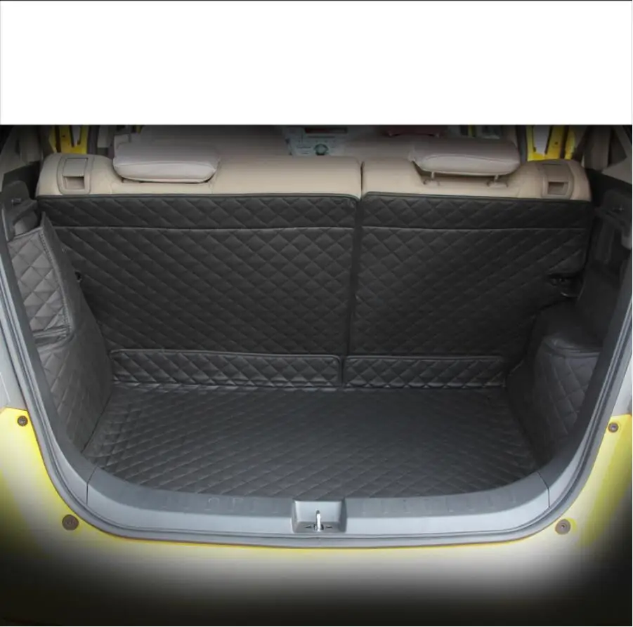 Для honda fit gk5 кожаные багажнике автомобиля коврик для багажника Удобный прочный