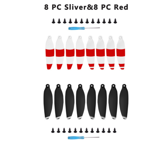 Mavic Mini Propellers Compatible with DJI Mavic Mini Drone Replacement Low-Noise and Quick-Release Blades Props