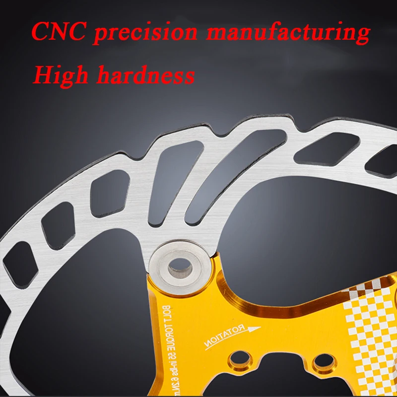 Bike brake rotor IIIPRO Floating rotor Mountain bike brake rotor DH 6inch Down hill Strong heat dissipation140 160 180 203mm
