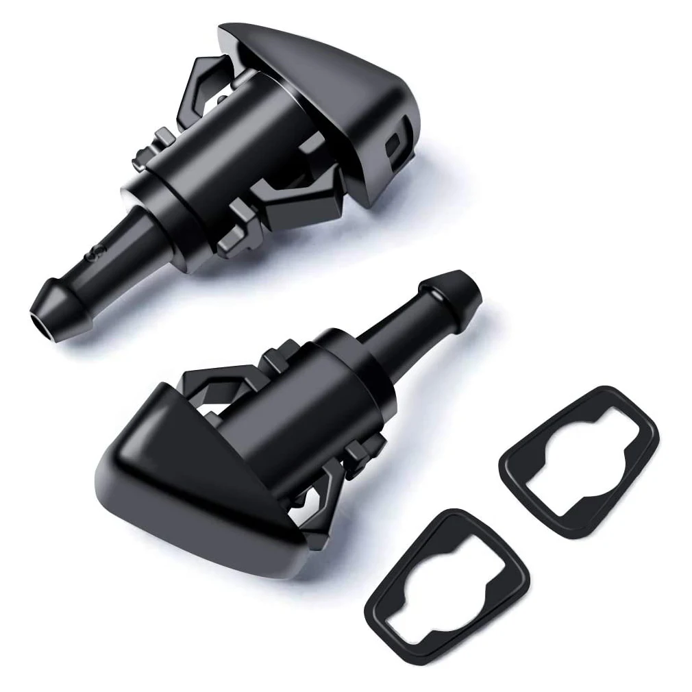 2PcsCarWindshieldWasherNozzleWiperArmJetNozzleForChryslerFor