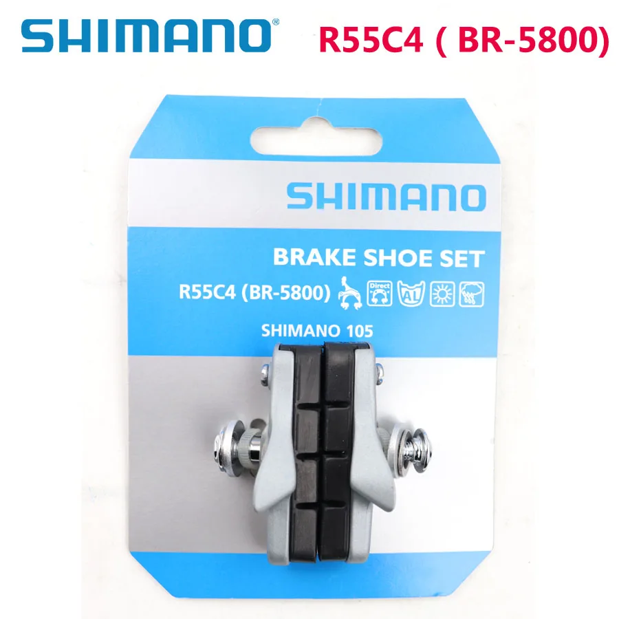 SHIMANO R55C4 набор тормозных колодок для шоссейного велосипеда R55C4 BR-5800 тормозной блок подходит для BR 5800 5700 5600 R605 R600 R561