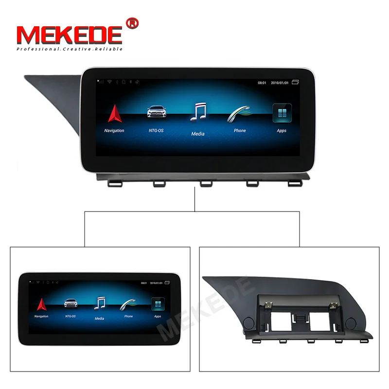 MEKEDE 12 5 дюймов Автомобильный экран плеер для Benz GLK Class X204 2008 2015 с gps Навигатором