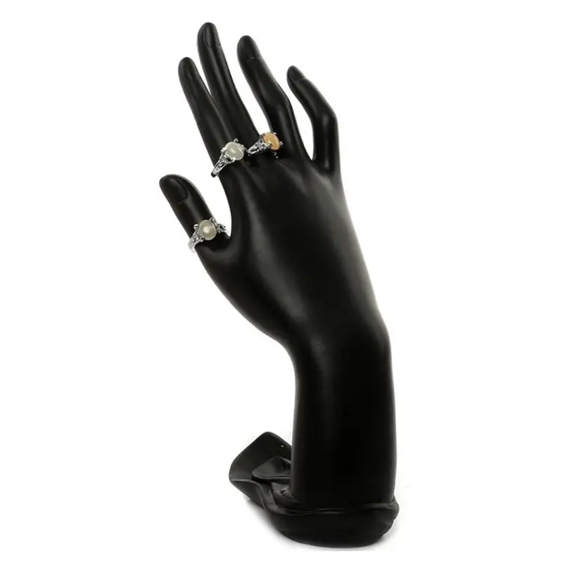 

Hand Form Ring Display Holder Resin Female Mannequin Jewellery Show Stand Rack 634D