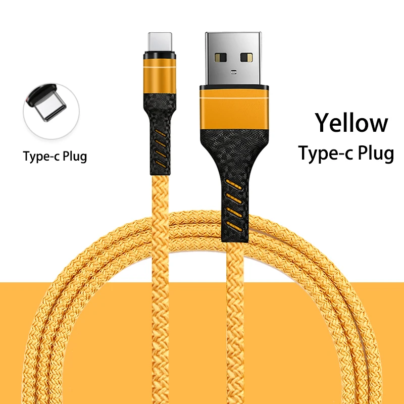 Micro usb кабель для huawei samsung type c Быстрый зарядный кабель для oppo xiaomi 1 м Быстрый usb кабель для oneplus huawei p30 mate20