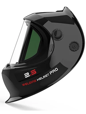 Careta de soldar automatica YESWELDER panorámico 180º gran visión con energía solar