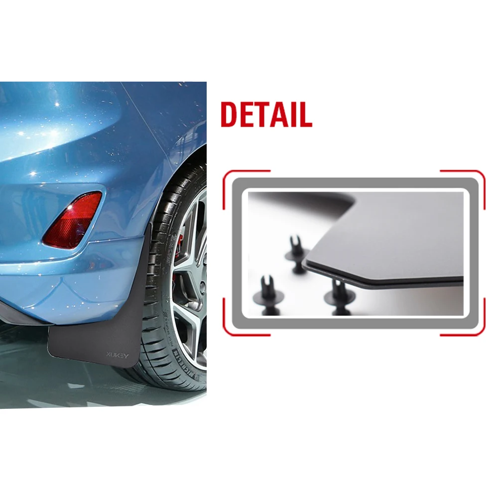 Фото Брызговики для Fiesta ST ST150 ST180 ST200 ST500 Blue RS SE MK6 MK6 MK7 Mk7.5 MK8 S №5