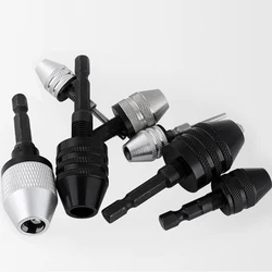 Mandrin de perceuse 0.3 8mm, arbre sans clé, pince de mandrin, moteur électrique, Mini fixation de mandrin, tige hexagonale de 1/4 pouces, nouveauté, 2022 