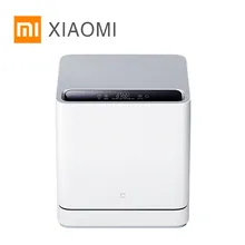 Набор для мытья посуды XIAOMI MIJIA, миниатюрная настольная Посудомоечная машина для дома и кухни, ультразвуковой очиститель, стерилизация