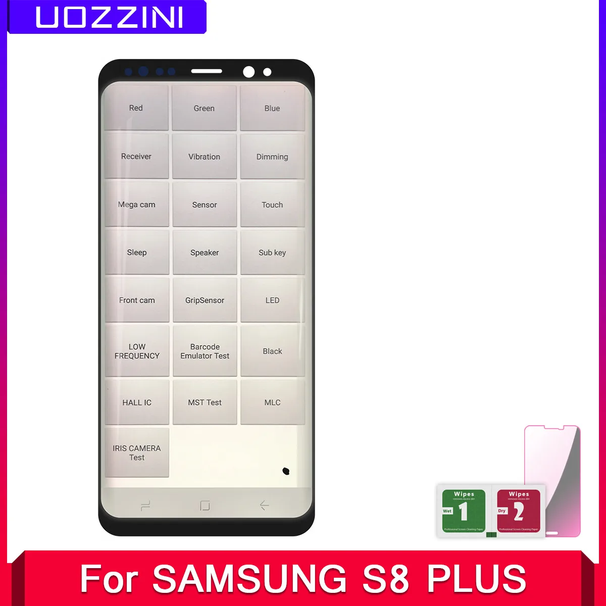 

2 Pcs LCD Display For Samsung Galaxy S8 S8 Plus G950 G950F G955fd G955F G955 With Dead Pixel LCD Touch Screen Digitizer