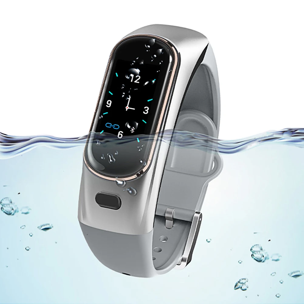 H109 два в одном Bluetooth Смарт-браслет часы кровяное давление монитор сердечного ритма взрослые дети Bluetooth гарнитура для ios Android