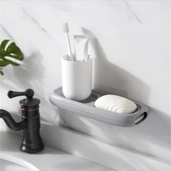 

Portable Double Soap Dishes Soap Dish Drain Soapbox With Cover Soap Dish Box Soap Holder Bathroom Accessories