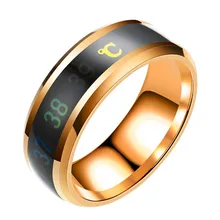 Дизайн дамская мода стиль интеллектуальная температура пара кольцо температура кольцо для демонстрации подарок для влюбленных Рождественский подарок