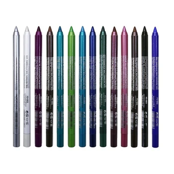 14 Colors Color Eyeliner Pen Highlighter Eyeshadow Pencil Pearlescent Matte Waterproof Sweatproof Not Blooming Eyes