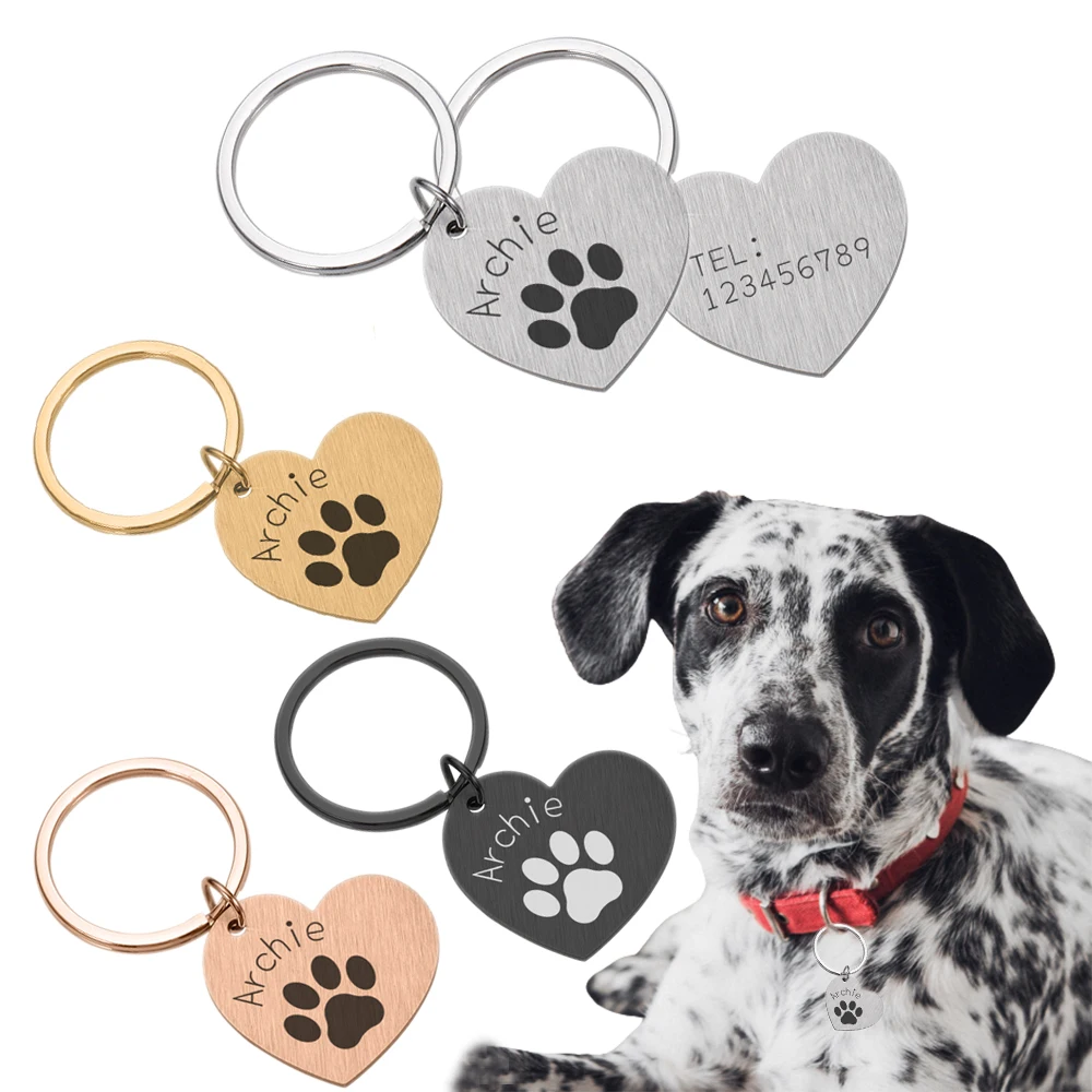 Custom Anti-lost Dog ID Tags Planet Gift for Personalized Pets Collar Tags  for Dog Owner