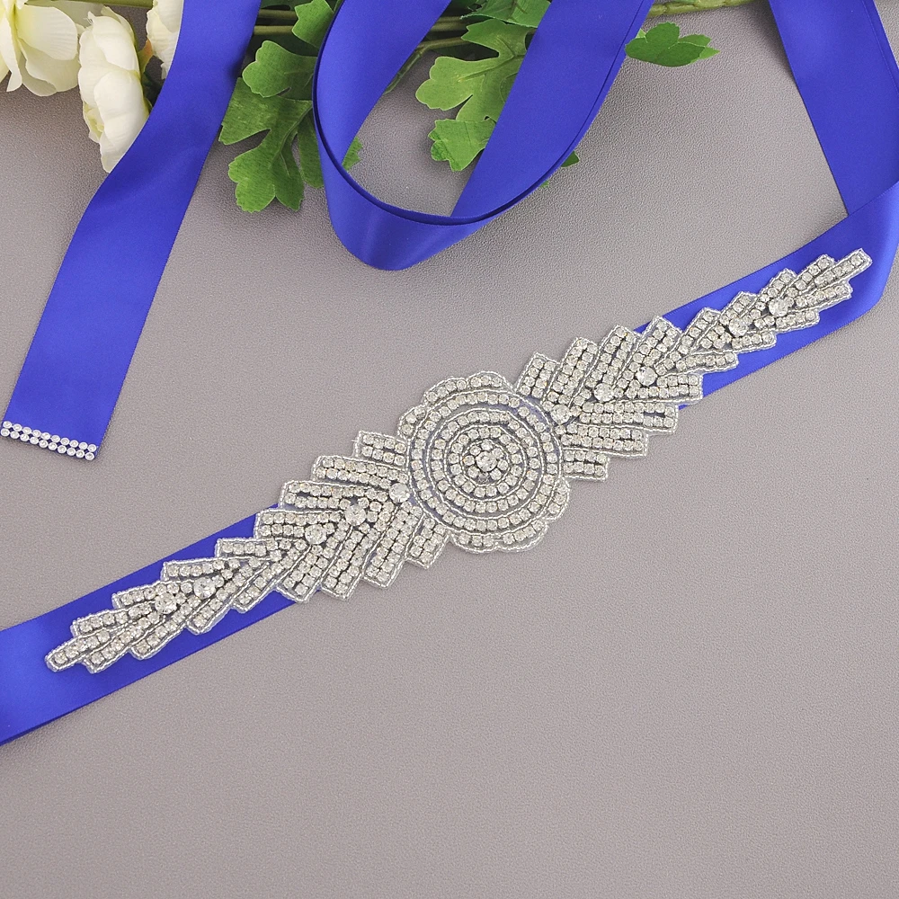 S23 свадебные пояса - Цвет: royal blue