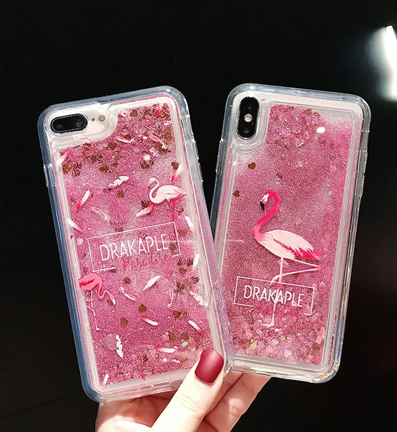 Для samsung Galaxy A50 A30 A70 A20 A10 A40 Note 8 9 S10E S10 S8 S9 A6 A8 J4 J6 плюс M10 жидкости Блестящий песок чехол