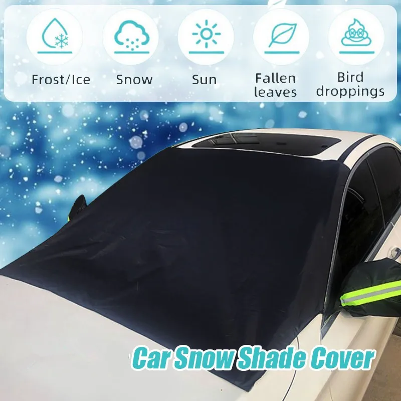 Couverture de pare-soleil de voiture, pare-brise de fenêtre, Protection  solaire de voiture, Anti-uv/antigel, pare-brise étanche - AliExpress