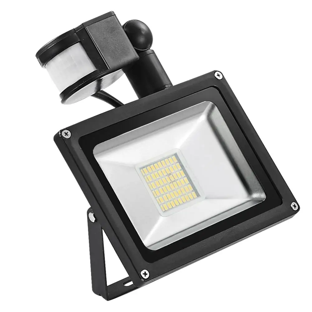 30 Вт Светодиодный прожектор SMD наружный светильник Mit Bewegungsmelder холодный белый наружное настенное освещение холодный белый светильник