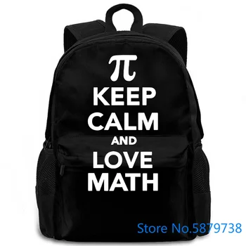 

Keep Calm and Love Math Mens Premium T-Shir Homme Novelty Cheap Sale women men backpack laptop travel school adult
