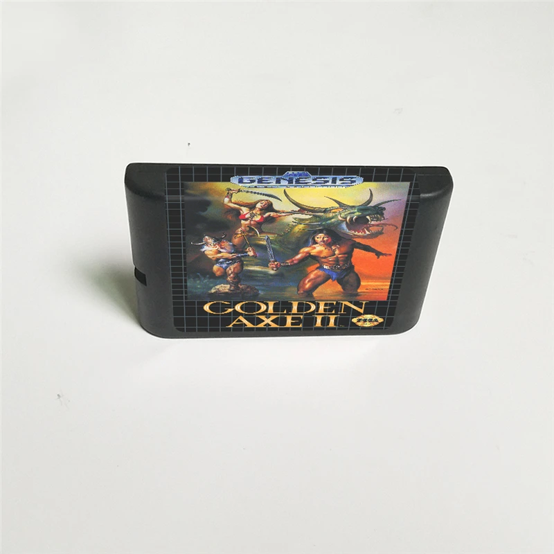 Golden Axe II 2-крышка США с розничной коробкой 16 бит MD карточная игра для Sega megadrive бытие видео игровая приставка