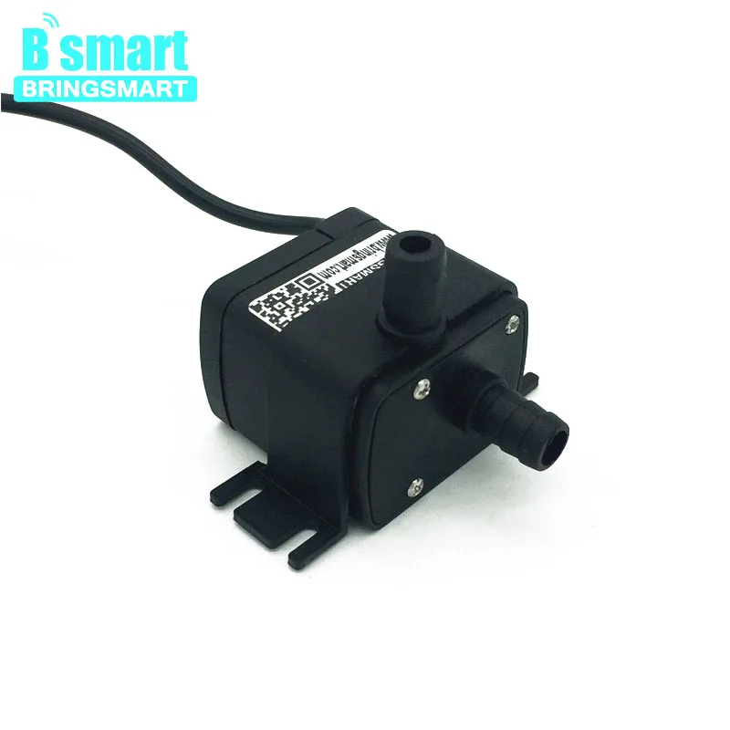 Портативный водяной мини-насос Bringsmart 12 В DC насос с 350 л/ч 3 м 6-12 бесщеточный