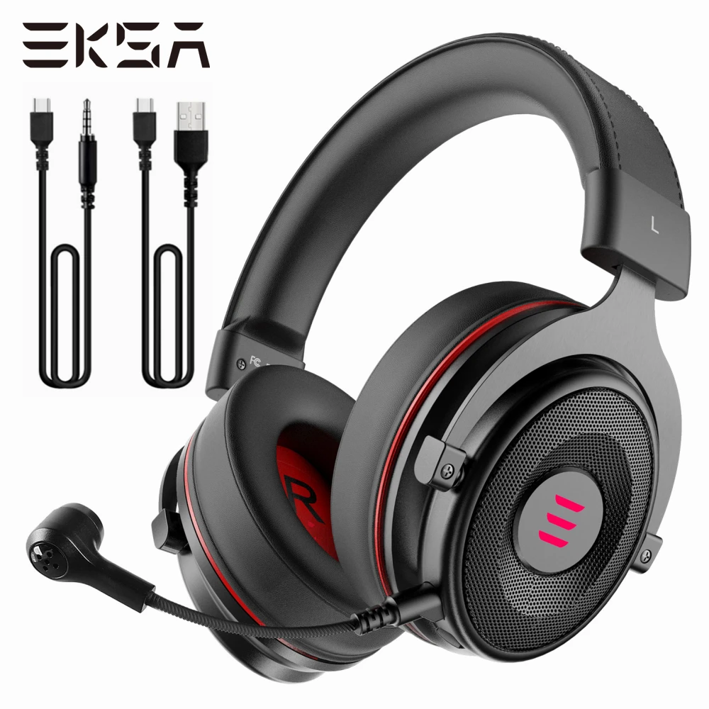 EKSA Gamer Headset 7.1 Surround Sound Gaming Headphon E900 PRO Wired Game Headphones For PC/Xbox/PS4 with Noise-cancelling Mic