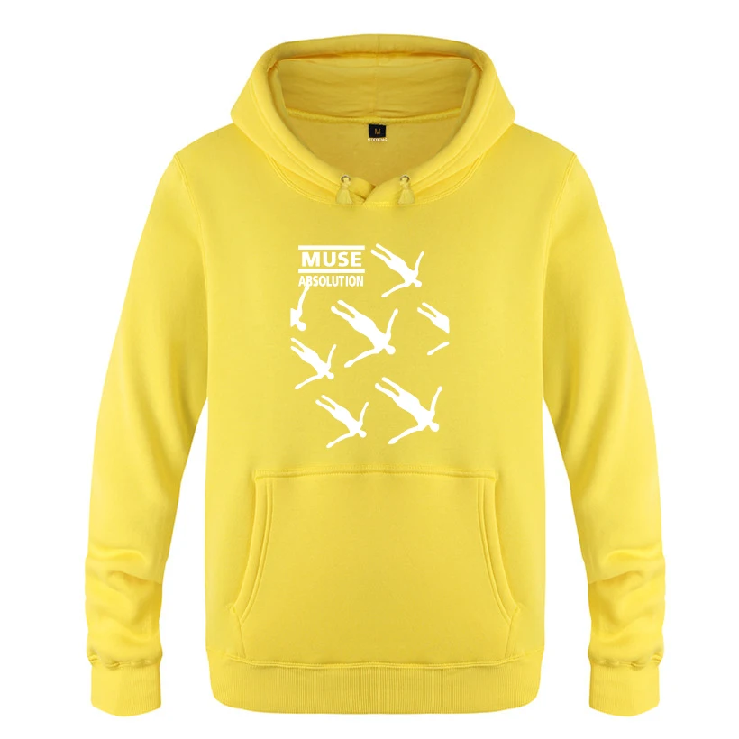 HUAY BAT Muse abression Рок Рэп музыка толстовки мужские мужские пуловеры флисовые толстовки с капюшоном - Цвет: HUAY BAT