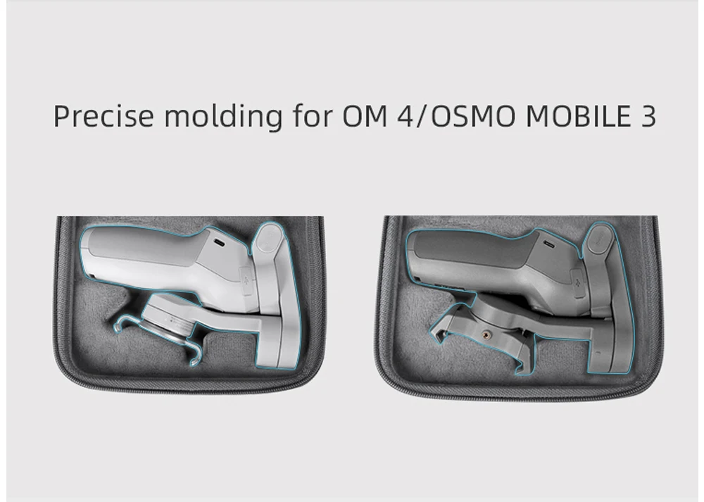 Storage Bags For DJI OM 4 Grey Durable Carrying Case Osmo Mobile 3 Handheld 4 H1e89bfb6e3bb4ed8820a8f2273736d34c