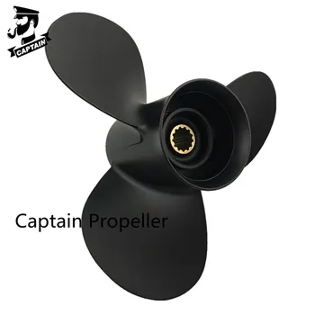 

Captain Propeller Fit Mercury Outboard Engines25-70HP Aluminum 13 Tooth Spline RH 10 1/2x13 48-816704A45