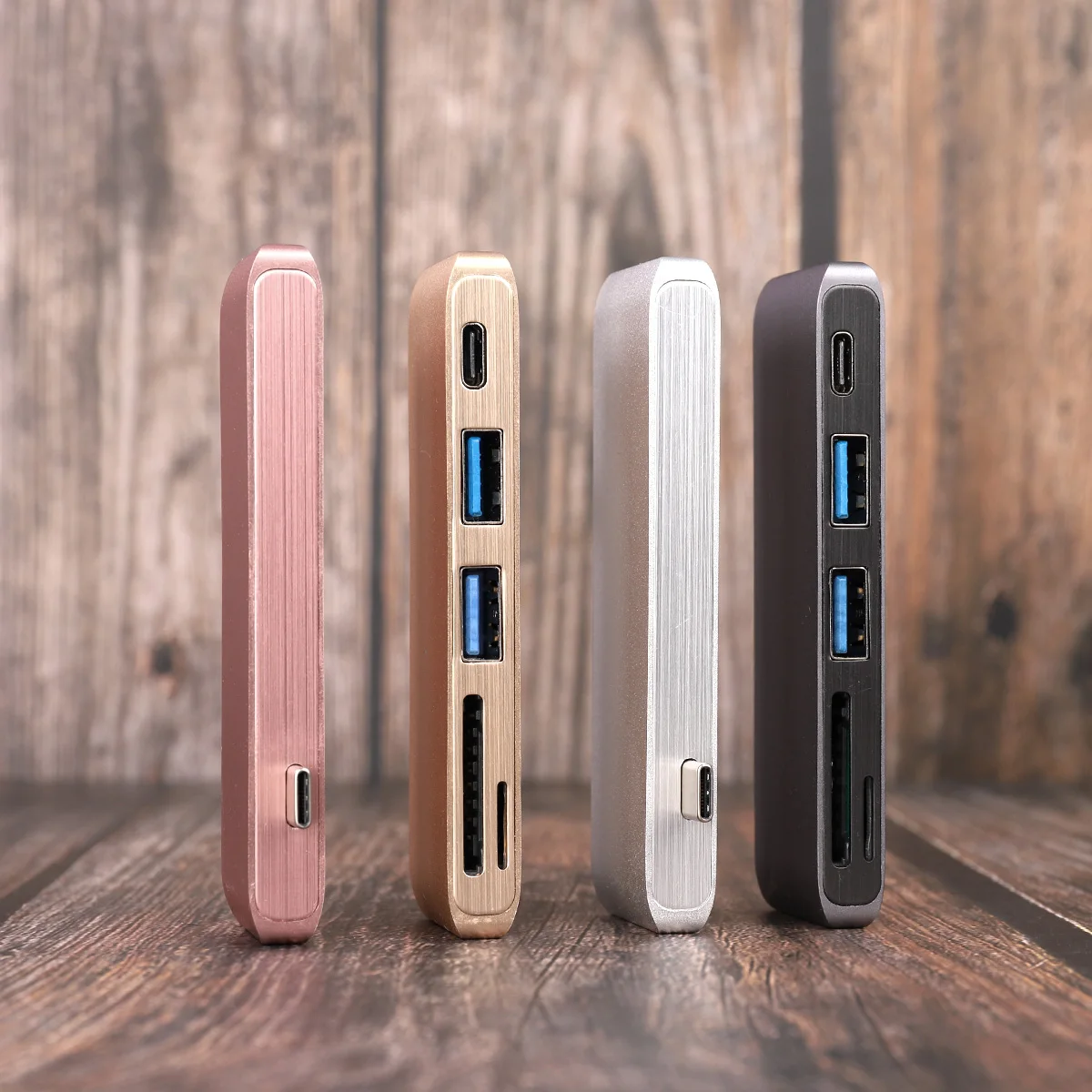 5 в 1 USB C адаптер с 2 портами (стандарт 3 0 Порты Micro SD устройство чтения карт памяти