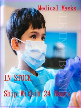 

50pcs Disposable Facial Protective Cover Masks Set for 3 Layers Dustproof Mask Anti-Dust Salon Earloop pollution na usta kids