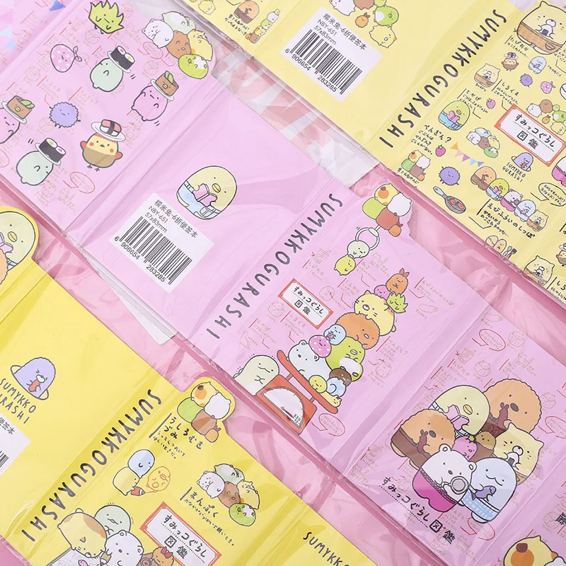

Sumikko Gurashi 6 Folding Memo Pad N Times Sticky Notes Escolar Papelaria School Supply Bookmark Label