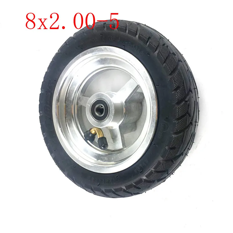 Lightning deliever 8-дюймовый электрический скутер 8x2. 00-5 вакуумная шина с ступицей 8*2,00-5 бескамерные колеса шины