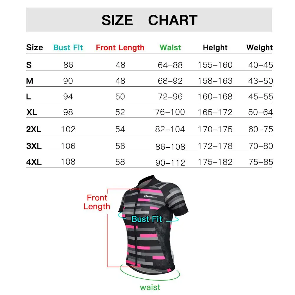 Darevie Пара Велоспорт Джерси быстросохнущие мужские и женские топы команда дышащий Велоспорт Джерси Топ женский Велоспорт Короткий рукав