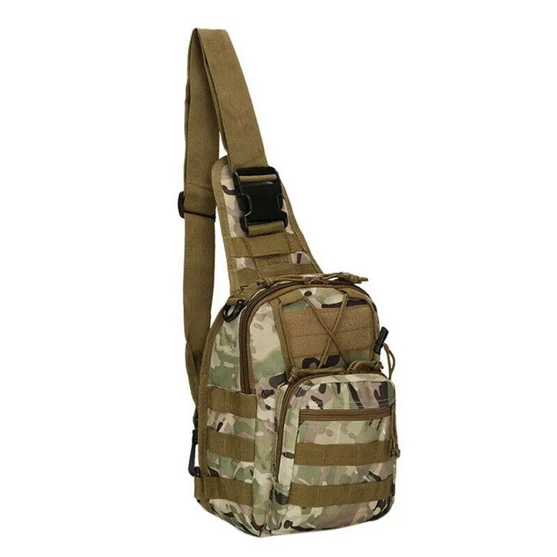 Тактическая Сумка Molle для рыбалки, туризма, рюкзаки, охотничьи сумки, спортивные нагрудные сумки, рюкзак на плечо, военный армейский рюкзак Mochila Tas для пеших прогулок, кемпинга, путешествий 600D, ткань Оксфорд - Цвет: Желтый цвет
