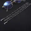 Skyrim Stainless Steel Chain for Glasses Women Cross Heart Beaded Sunglasses Chains Lanyard Neck Strap Eyewear Cord Mask Rope 5