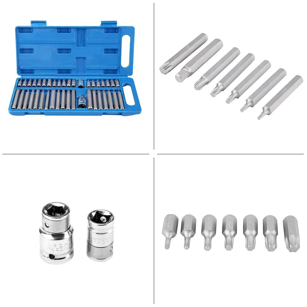 

40pcs Torx Inner Hexagonal Star Batch Wrenches Set Multifunctional Combination Tools Car Household Hand Tool Kits Set