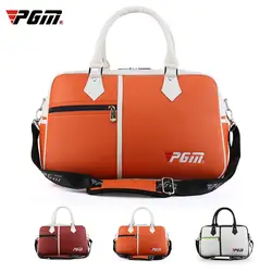 PGM сумка для гольфа портативная большая емкость женская сумка для гольфа личи Pu Сумка для обуви YWB017