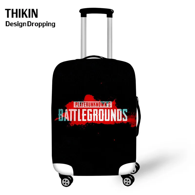 THIKIN Cool PUBG Battlegrounds дорожные багажные чехлы для женщин/мужчин детские школьные Чемоданы защитный чехол для мальчиков и девочек