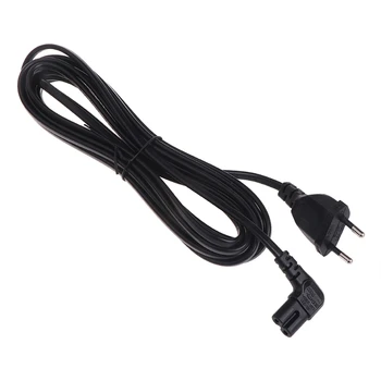 

XA41 xiangli 1/2/3/5m 2 Pin Euro Plug to Right Turn Left Figure 8 C7 Plug Power Cable wholesale