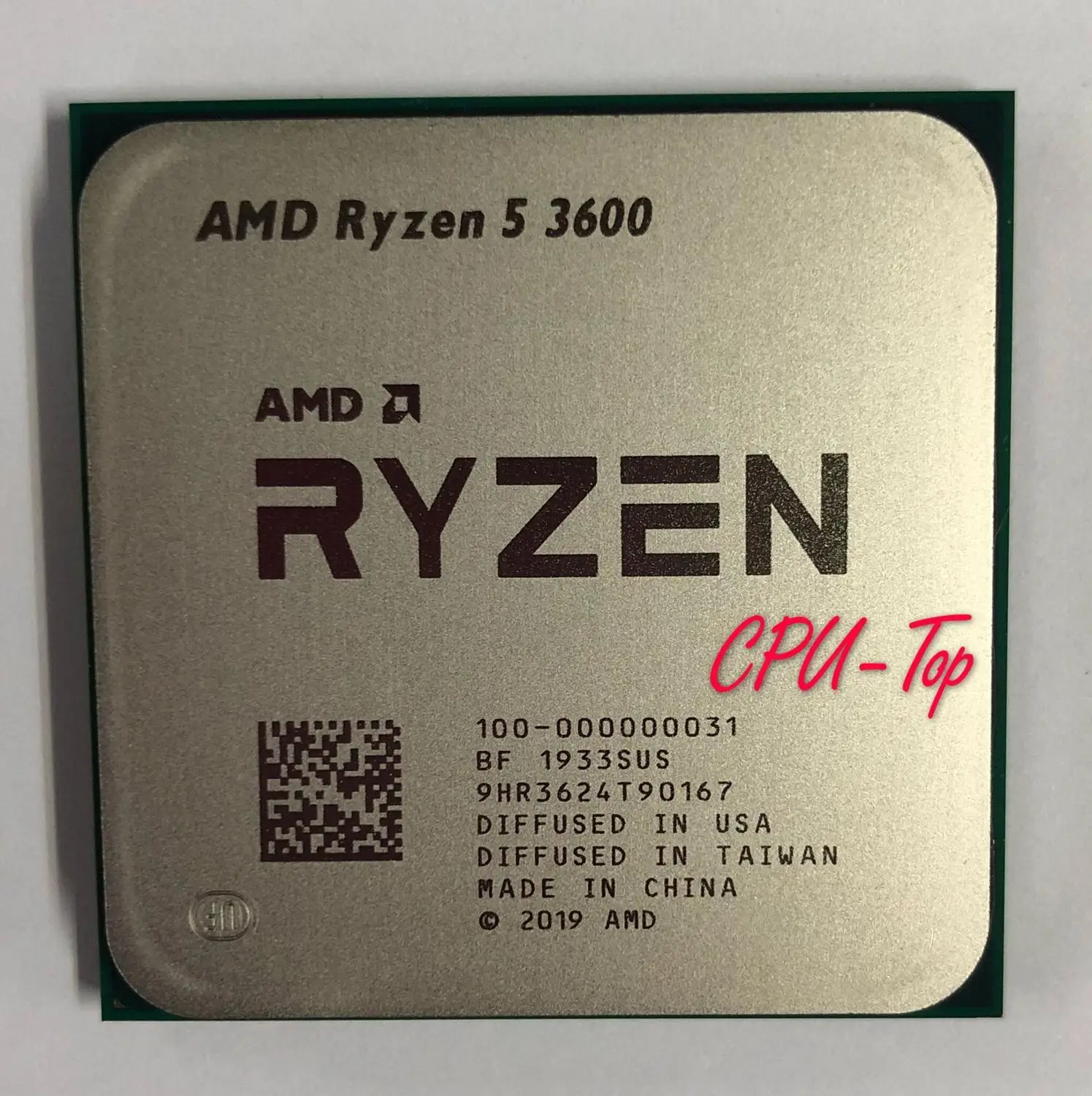 AMD Ryzen 5 3600 R5 3600 3.6 GHz 6 コア Twelve スレッド CPU プロセッサ 7NM 65 ワット L3 = 32 メートル 100 000000031 ソケット AM4|CPU| - AliExpress