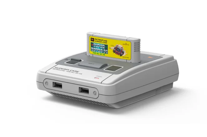Retroflag SUPERPi чехол Deluxe Edition-J с классическим usb-контроллером-J для Raspberry Pi 3B Plus/3B+/3B/2B