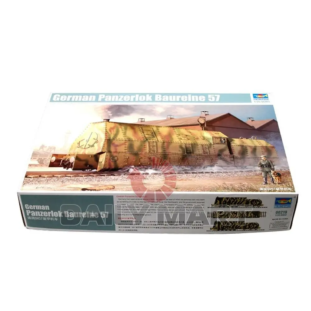 

Модель автомобиля Trumpeter 00219 1/35 GerPanzerlok bauqueen 57