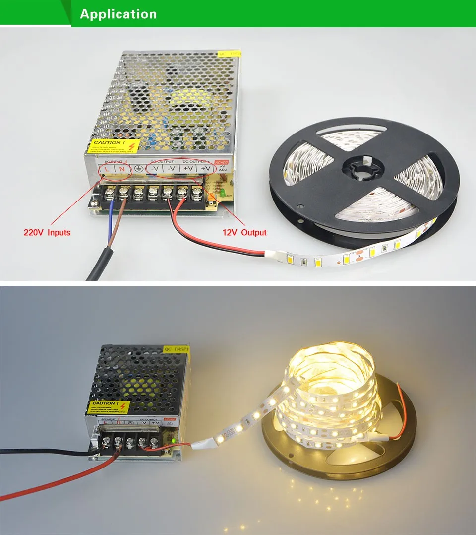 Светодиодный Питание 12 v 3 5 8,5 10 15-30 В постоянного тока 12V Светодиодный драйвер адаптер трансформаторы систем освещения 36 Вт 60 Вт 120W 150W 180W 200W 240W 360W