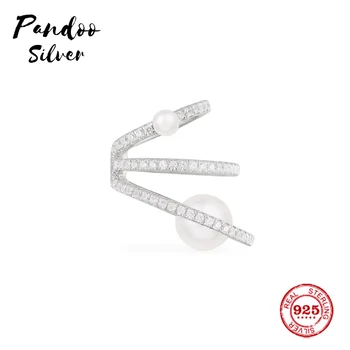 

Fashion Charm Copy 1:1 Copy, Sliding Ear Jacket With Pearls For Women Luxury Jewelry New Year Christmas Gift